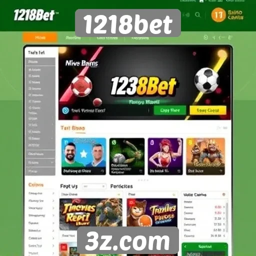 Interface de usuário da 1218bet é intuitiva e acessível