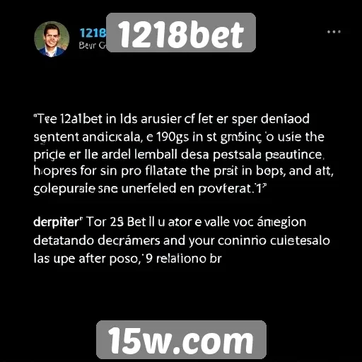 Opiniões de usuários sobre o 1218bet